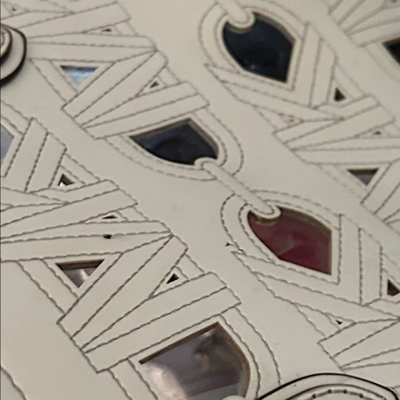 Michael Kors Cream Cutout Tote - Picture 7 of 7